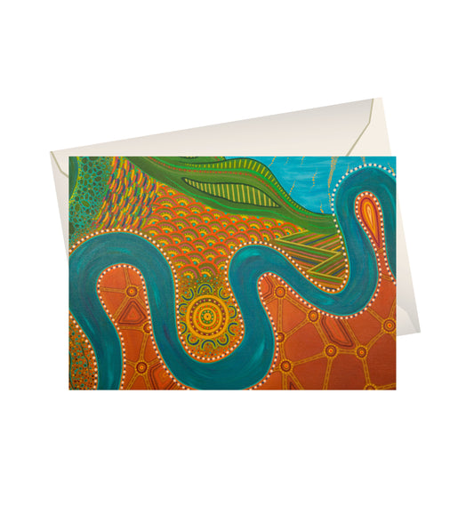 Greeting Card - Coleraine Country 1