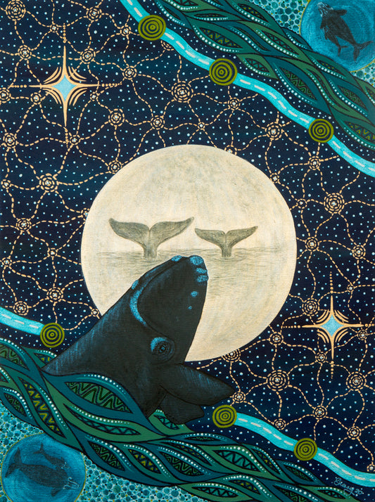 A3 Art Prints - Moonlit Majesty