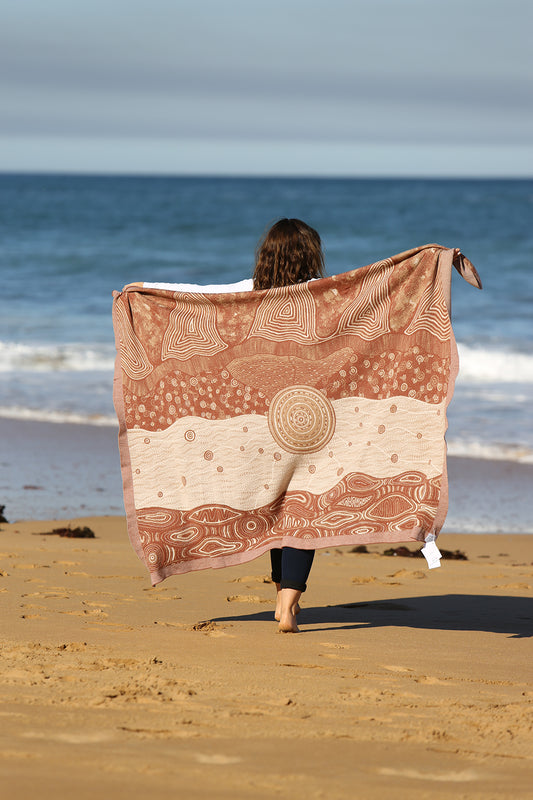 Merino Wool Blanket - Tan