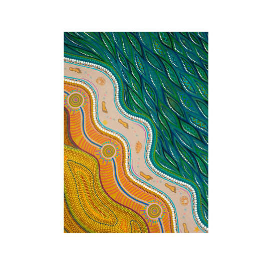 Microfibre Tea Towels - Coastal Connections 2