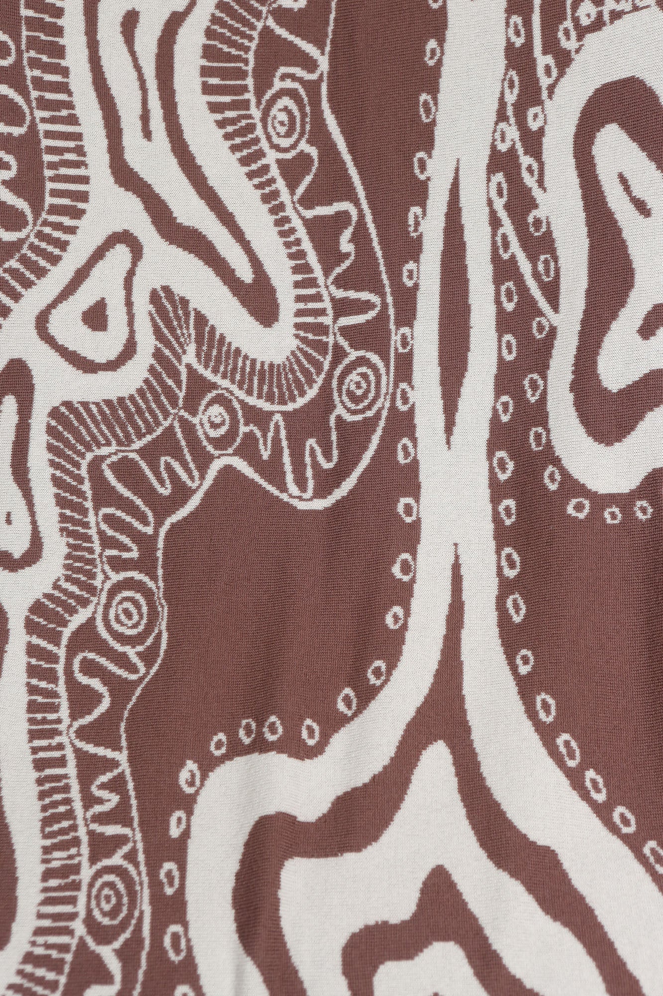 Merino Wool 'Wallawar' Baby Blanket - Earth + Panna