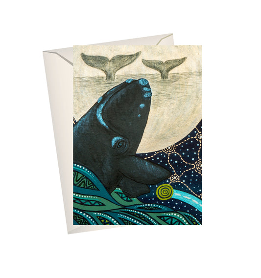 Greeting Card - Moonlit Majesty 2