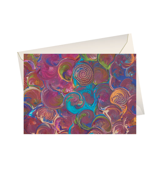 Greeting Card - Seashell Dreaming