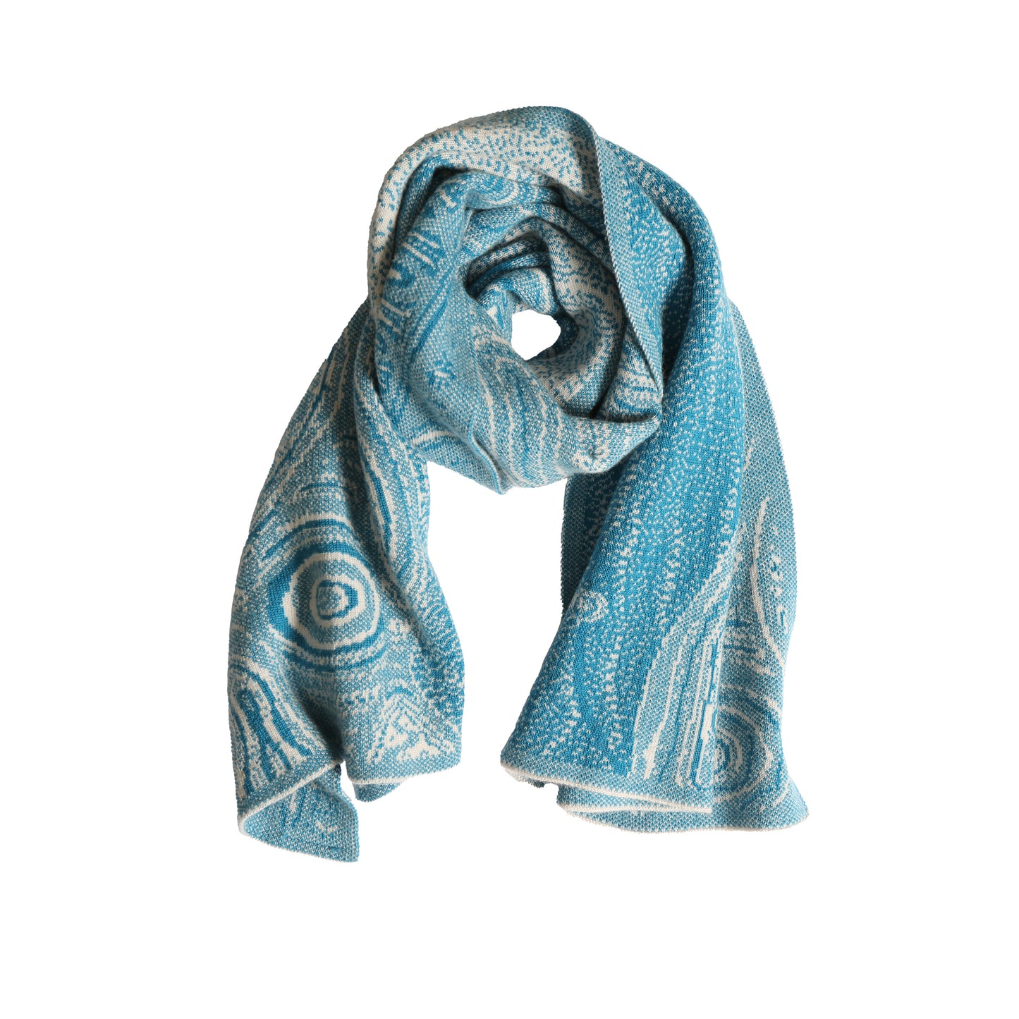 Scarf - Ancient Existence - Aqua + Panna