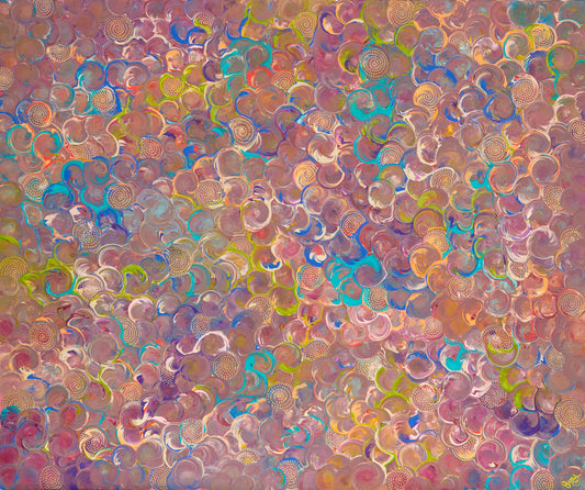 SEASHELL DREAMING PAINTING