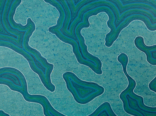 HYPNOTIC WATERWAYS PAINTING